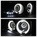 SPYDER headlights close-up