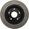Stoptech auto part installed view