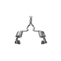 CORSA Performance cat-back exhaust detail