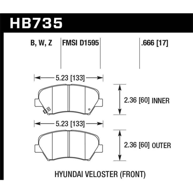 Hawk Performance auto part