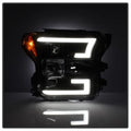 SPYDER headlights close-up