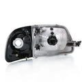 ANZO headlights detail