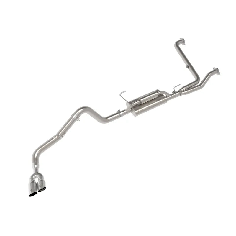 aFe polished cat-back exhaust