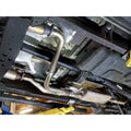 aFe cat-back exhaust close-up