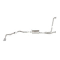 aFe cat-back exhaust detail