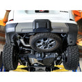 aFe cat-back exhaust close-up