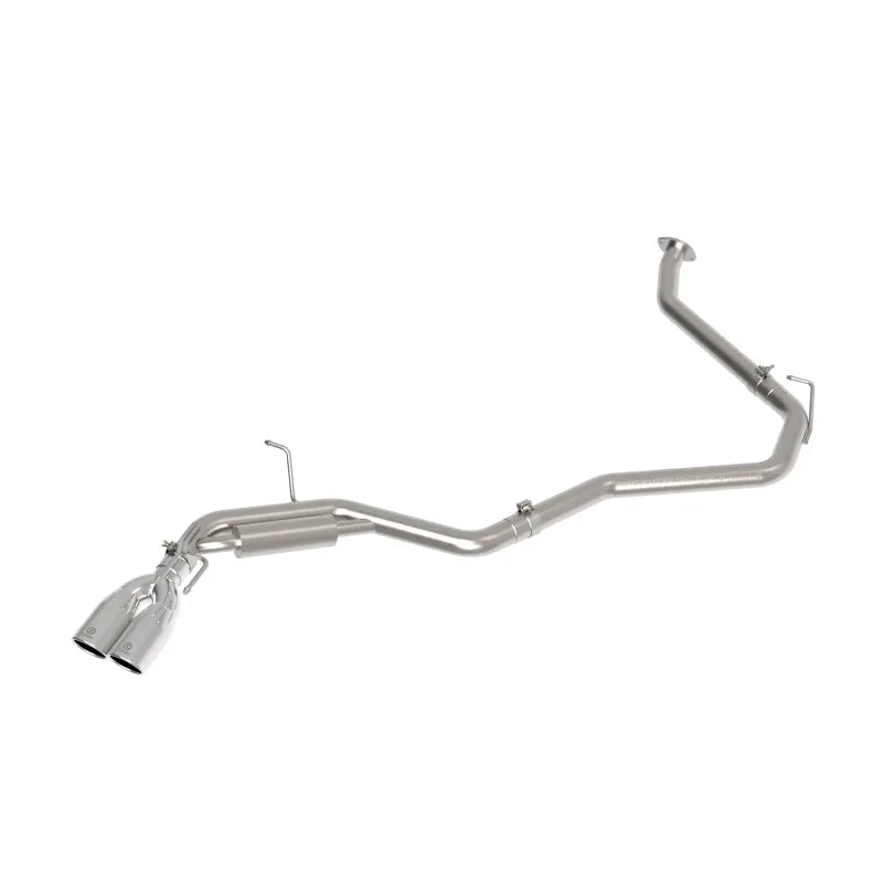 aFe polished cat-back exhaust