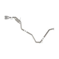 aFe cat-back exhaust detail