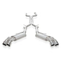 Stainless Works exhaust installed view
