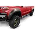 Stampede fender flares detail