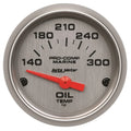 AutoMeter silver gauge