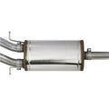 aFe cat-back exhaust detail