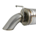 aFe cat-back exhaust detail