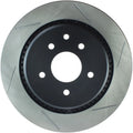 Stoptech auto part close-up