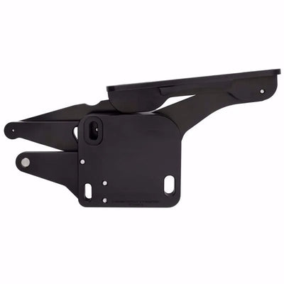 1965-1966 Mustang Hood Hinge Kit - Solid Frame - Steel - Black