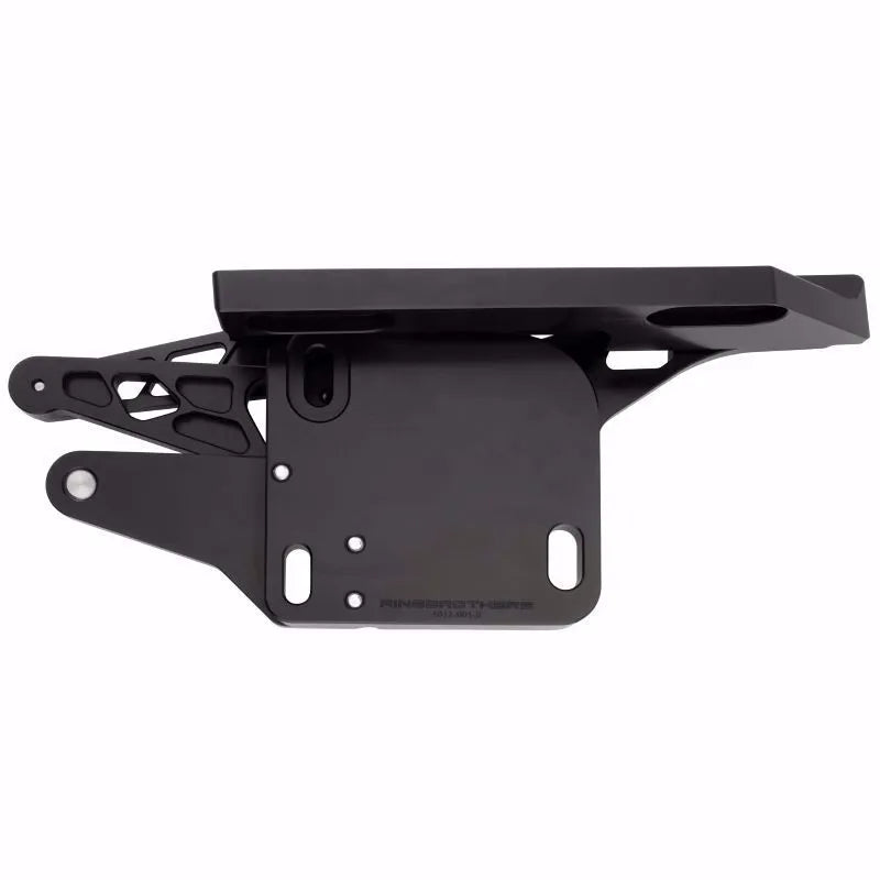 1965-1966 Mustang Hood Hinge Kit - Air Frame - Steel - Black