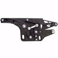 1965-1966 Mustang Hood Hinge Kit - Air Frame - Steel - Black