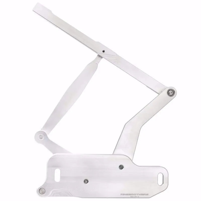 67-69 Camaro/Firebird, 65-67 Chevelle/El Camino/Impala, 66-67 Nova Hood Hinge Kit - Solid Frame - Fiberglass - Natural