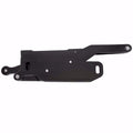 1966-1967 Nova Hood Hinge Kit for Aftermarket Front Clips - Solid Frame - Steel - Black