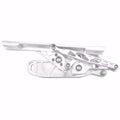 1968-1974 Nova/Ventura Hood Hinge Kit - Air Frame - Steel - Natural