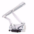 1972 Nova Hood Hinge Kit - Solid Frame - Fiberglass - Natural