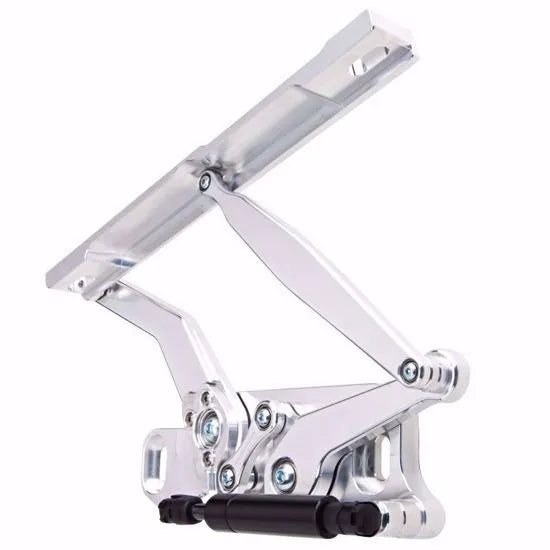 1968-1971 Holden Monaro Hood Hinge Kit - Solid Frame - Fiberglass - Natural