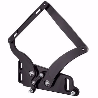 66-70 Charger/Belvedere/Roadrunner, 1972-1993 Dodge Truck Hood Hinge Kit - Fiberglass - Steel - Black