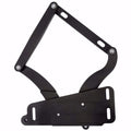 66-70 Charger/Belvedere/Roadrunner, 1972-1993 Dodge Truck Hood Hinge Kit - Solid Frame - Fiberglass - Black