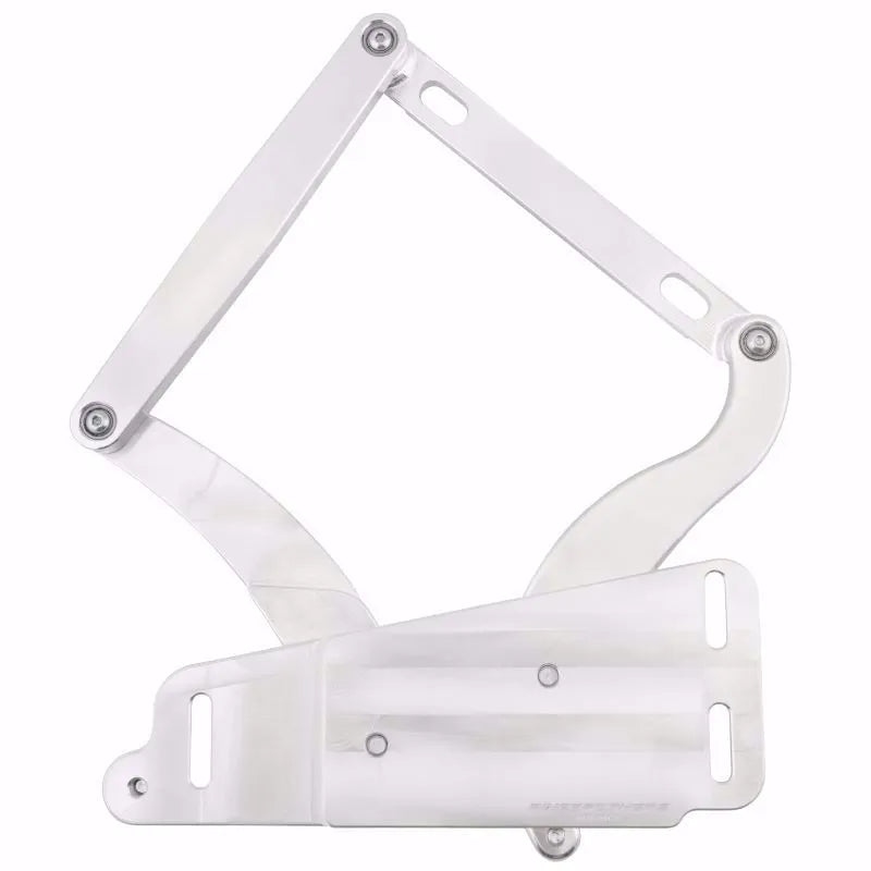 66-70 Charger/Belvedere/Roadrunner, 1972-1993 Dodge Truck Hood Hinge Kit - Solid Frame - Fiberglass - Natural