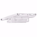 66-70 Charger/Belvedere/Roadrunner, 1972-1993 Dodge Truck Hood Hinge Kit - Solid Frame - Steel - Natural