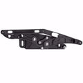 66-70 Charger/Belvedere/Roadrunner, 1972-1993 Dodge Truck Hood Hinge Kit - Fiberglass - Steel - Black