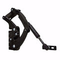 1955-1956 Chevy Tri-Five Hood Hinge Kit - Solid Frame - Fiberglass - Black