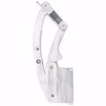 1955-1956 Chevy Tri-Five Hood Hinge Kit - Solid Frame - Fiberglass - Natural