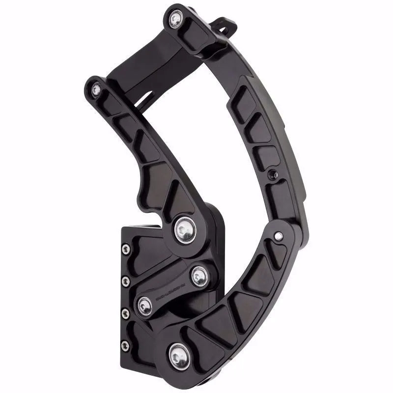 1955-1956 Chevy Tri-Five Hood Hinge Kit - Air Frame - Fiberglass - Black