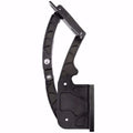 1955-1956 Chevy Tri-Five Hood Hinge Kit - Air Frame - Fiberglass - Black