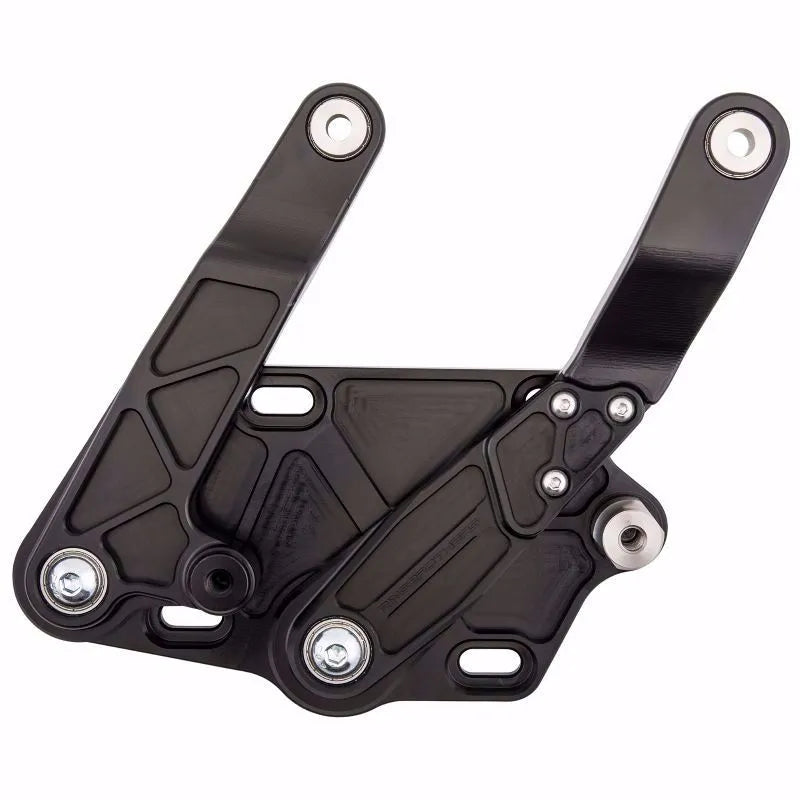 1956 Ford F100 Truck Hood Hinge Kit - Steel - Black