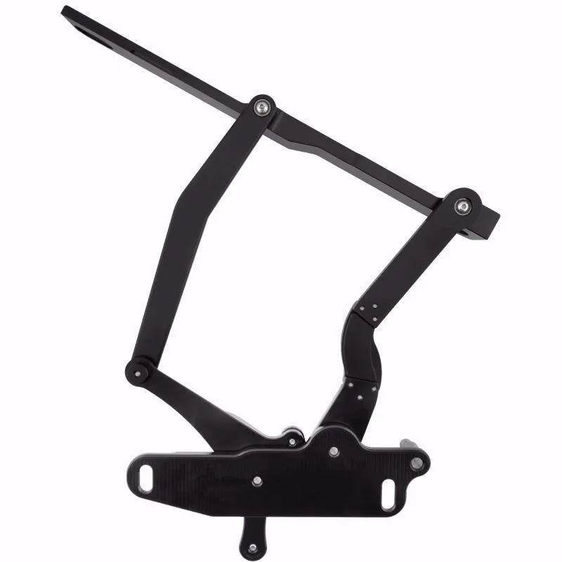1970-1981 Firebird Hood Hinge Kit - Solid Frame - Steel - Black