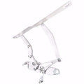 1970-1981 Firebird/Camaro Hood Hinge Kit - Solid Frame - Steel - Natural
