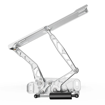 1968-1972 GTO Hood Hinge Kit - Air Frame - Fiberglass - Natural