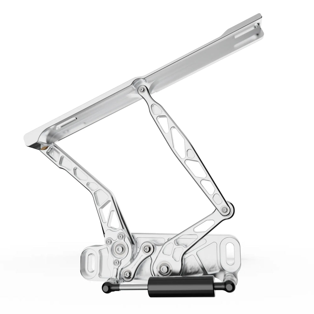 1968-1972 GTO Hood Hinge Kit - Air Frame - Fiberglass - Natural