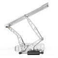 1968-1972 GTO Hood Hinge Kit - Air Frame - Steel - Natural