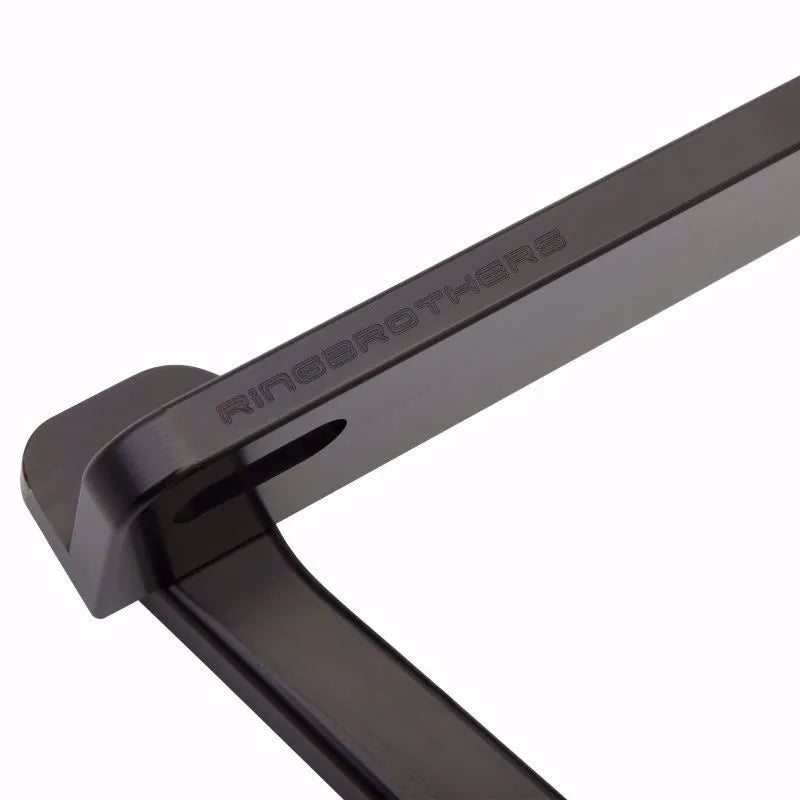 1969-1972 Cutlass Hood Hinge Kit - Solid Frame - Fiberglass - Black