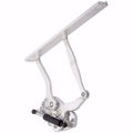 1969-1972 Cutlass Hood Hinge Kit - Solid Frame - Fiberglass - Natural
