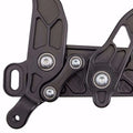 1969-1972 Cutlass Hood Hinge Kit - Air Frame - Steel - Black