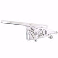 1970-1974 Challenger Hood Hinge Kit - Solid Frame - Fiberglass - Natural
