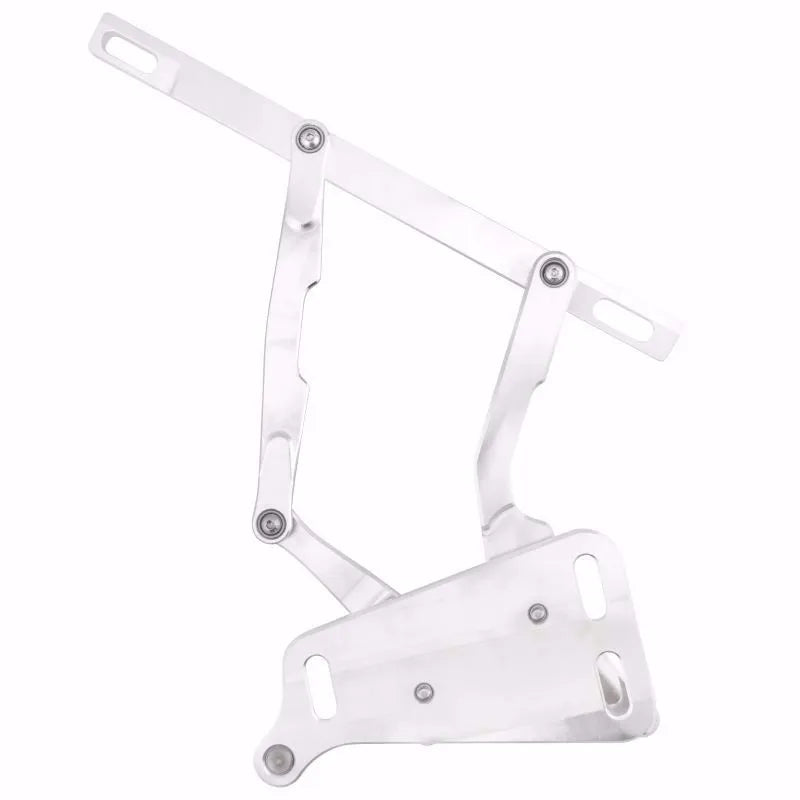 1970-1974 Challenger Hood Hinge Kit - Solid Frame - Steel - Natural