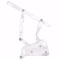 1970-1974 Challenger Hood Hinge Kit - Solid Frame - Steel - Natural