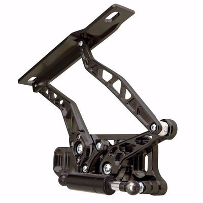 1966-1967 GTO Hood Hinge Kit - Air Frame - Fiberglass - Black