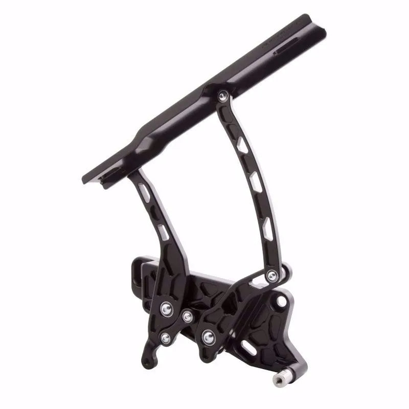 1973-1980 Chevy Truck Hood Hinge Kit - Air Frame - Fiberglass - Black