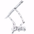 1971-1976 Caprice/Impala, 1973-1977 Chevelle/Cutlass/Monte Carlo Hood Hinge Kit - Air Frame - Steel - Natural